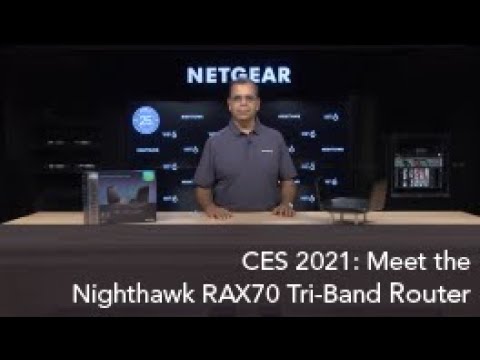 NETGEAR RAX70-100AUS - Nighthawk Tri-band AX6600 AX8 WiFi 6 Router
