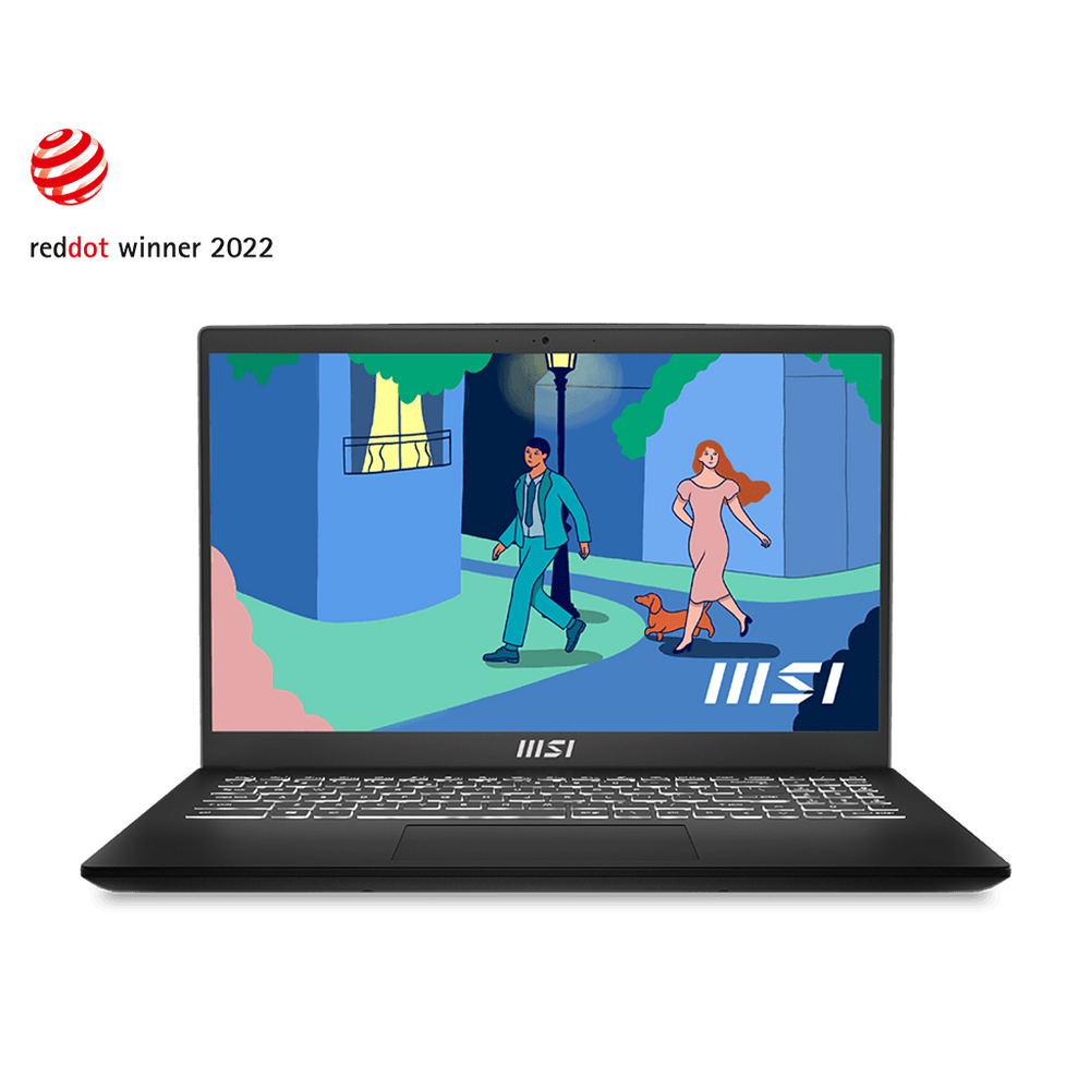 MSI Modern 15 B12M-069NZ 15.6" FHD Intel I7-1255U 16GB 512GB SSD WIN11 Black