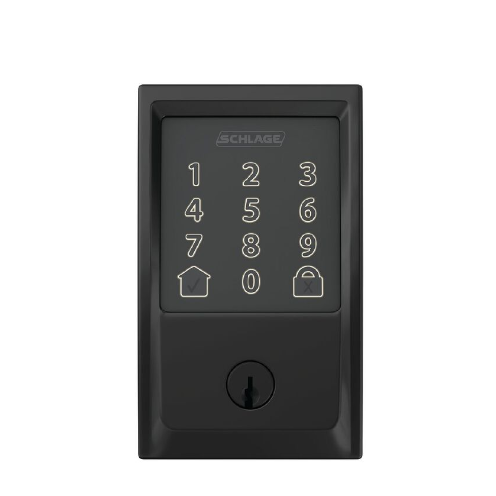 Schlage Encode - Smart Wi-Fi Deadbolt - Kitset Options available Encode Only Matt Black