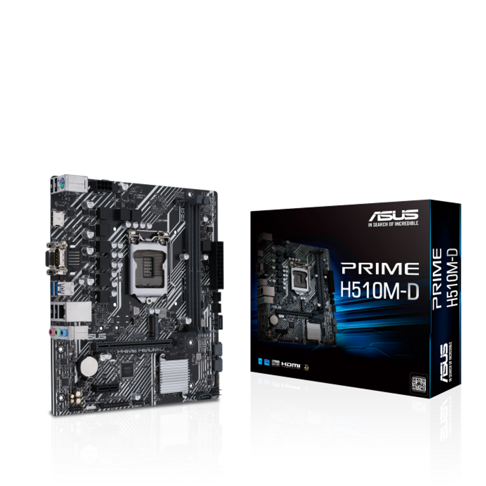 ASUS PRIME H510M-D/CSM mATX LGA1200 Motherboard