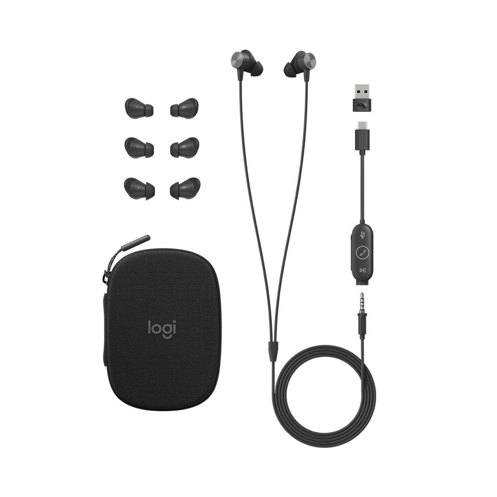 Logitech Zone Wired Earbuds - Teams